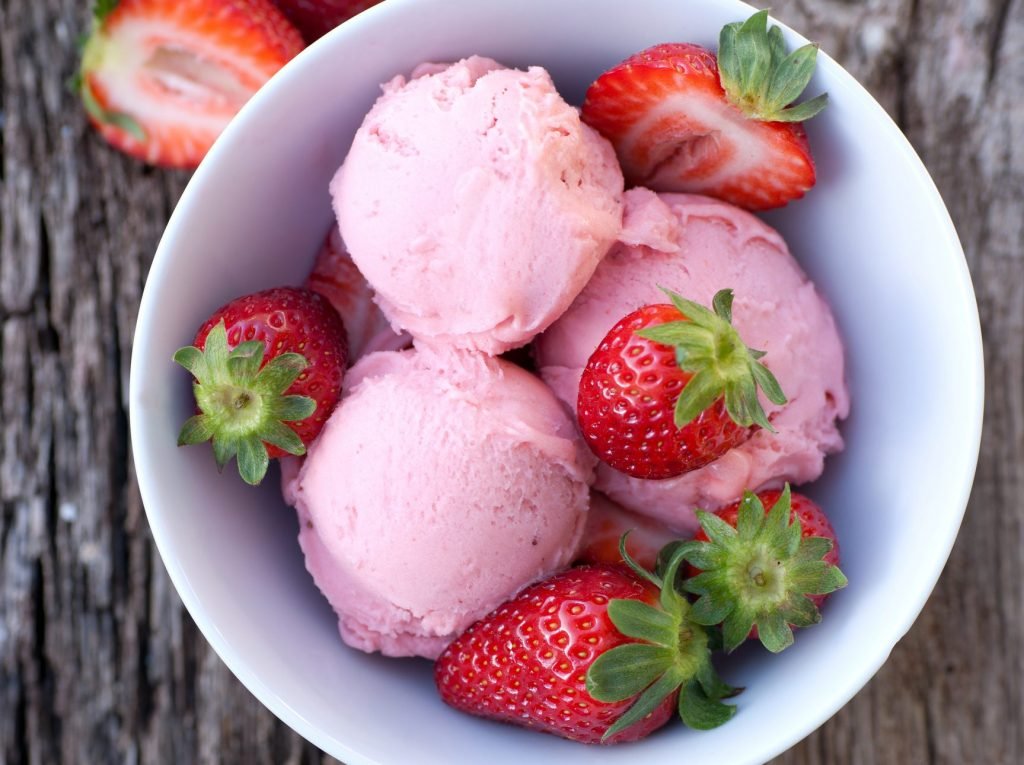 Strawberry Ice Cream
